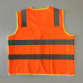 ANSI zipper reflective safety vest with quality reflective tape